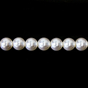 Aurora Crystal Pearl Bead - Round 05MM WHITE (0501)