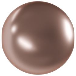 Aurora Crystal Pearl Bead - Round 06MM BRONZE (2524)