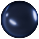 Aurora Crystal Pearl Bead - Round 04MM NIGHT BLUE (7529)