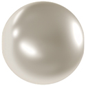 Aurora Crystal Pearl Bead - Round 02MM WHITE (0501)