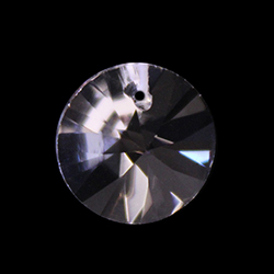 Aurora Crystal Pendant - Xilion Round 8mm CRYSTAL #0001