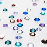 Aurora Crystal Non-Hotfix Flat Back Rhinestones