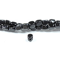 Gemstone Bead - Smooth Nugget 2.5MM Diameter Hole 06x8MM BLACK ONYX