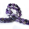 Gemstone Bead - Baroque Small Nugget AMETHYST (13mm - 9mm range)