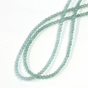 Gemstone Bead - Smooth Round 03MM AVENTURINE-LIGHT GREEN