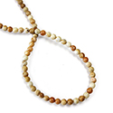 Gemstone Bead - Smooth Round 04MM YELLOW JASPER