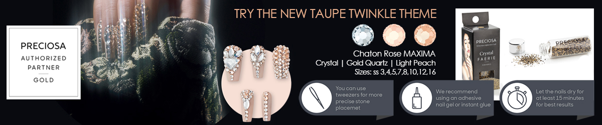 Preciosa&reg; Crystal Faerie Nail Art