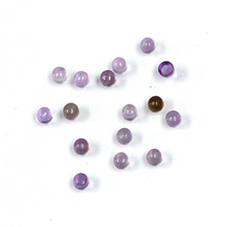 Gemstone Cabochon - Round 03MM AMETHYST