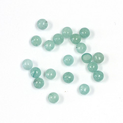 Gemstone Cabochon - Round 04MM AVENTURINE-GREEN