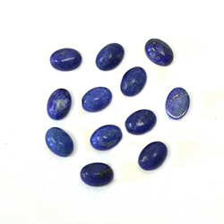 Gemstone Cabochon - Oval 07x5MM LAPIS LAZULI
