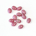 Gemstone Cabochon - Oval 07x5MM RHODONITE