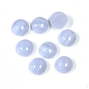 Gemstone Cabochon - Round 10MM BLUE LACE AGATE