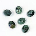 Gemstone Cabochon - Oval 10x8MM AFRICAN TURQUOISE