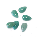 Gemstone Cabochon - Pear 13XX8MM GREEN AVENTURINE