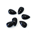 Gemstone Cabochon - Pear 13XX8MM BLACK ONYX