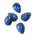 Gemstone Cabochon - Pear 14x10MM LAPIS LAZULI