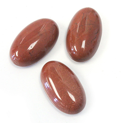 Gemstone Cabochon - Oval 24x14MM RED JASPER