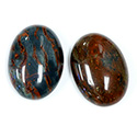 Gemstone Cabochon - Oval 25x18MM BLOODSTONE