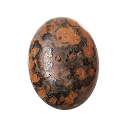 Gemstone Cabochon - Oval 30x22MM LEOPARD SKIN AGATE