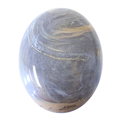 Italian Plastic Flat Back Cabochon - Oval 40x30MM MULTI MOP MATRIX (3230)