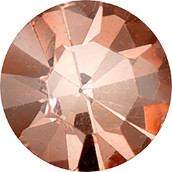 Preciosa Crystal Point Back OPTIMA Foiled Chaton - SS39 APRICOT Crystal Coated