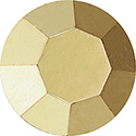 Preciosa Crystal Point Back OPTIMA Foiled Chaton - PP14 AURUM