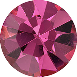 Preciosa Crystal Point Back OPTIMA Foiled Chaton - PP01 FUCHSIA