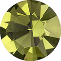 Preciosa Crystal Point Back OPTIMA Foiled Chaton - PP07 OLIVINE