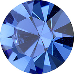 Preciosa Crystal Point Back OPTIMA Foiled Chaton - SS39 SAPPHIRE