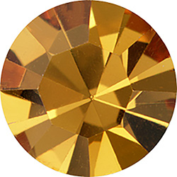 Preciosa Crystal Point Back OPTIMA Foiled Chaton - PP02 TOPAZ