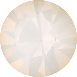 Preciosa Crystal Point Back OPTIMA Foiled Chaton - PP13 WHITE OPAL