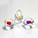 Preciosa Crystal Pendant - Pear 681 10x6MM CRYSTAL AB