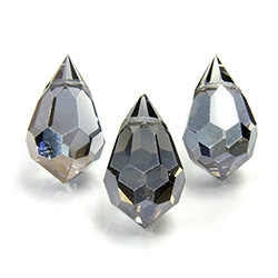 Preciosa Crystal Pendant - Pear 681 15x9MM VALENTINITE