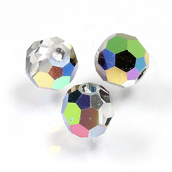 Preciosa Crystal Bead Regular Cut - Round 05MM 2X COATED VITRAIL MEDIUM