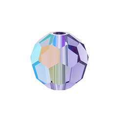 Preciosa Crystal Bead Regular Cut - Round 08MM DEEP TANZANITE AB
