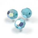 Preciosa Crystal Bead Regular Cut - Round 04MM TURQUOISE AB