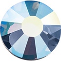 Preciosa Crystal Flat Back VIVA12&reg; Chaton Rose - 30SS DENIM BLUE AB