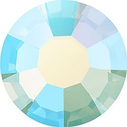 Preciosa Crystal Flat Back Hotfix VIVA12&reg; Chaton Rose - 08SS CHRYSOLITE OPAL AB