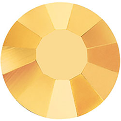 Preciosa Crystal Flat Back VIVA12&reg; Chaton Rose - 05SS AURUM