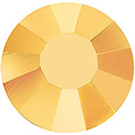 Preciosa Crystal Flat Back VIVA12&reg; Chaton Rose - 05SS AURUM