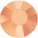 Preciosa Crystal Flat Back VIVA12&reg; Chaton Rose - 05SS CAPRI GOLD