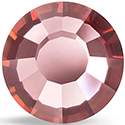 Preciosa Crystal Flat Back VIVA12&reg; Chaton Rose - 05SS CRYSTAL ANTIQUE PINK