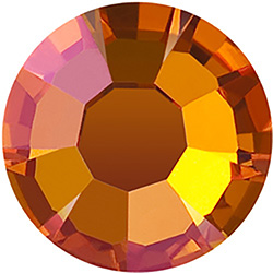 Preciosa Crystal Flat Back Hotfix VIVA12&reg; Chaton Rose - 30SS CRYSTAL SUNRISE