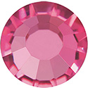 Preciosa Crystal Flat Back VIVA12&reg; Chaton Rose - 05SS FUCHSIA