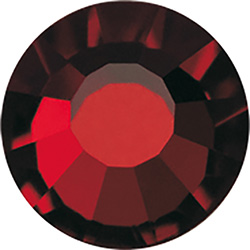 Preciosa Crystal Flat Back Hotfix VIVA12&reg; Chaton Rose - 34SS GARNET