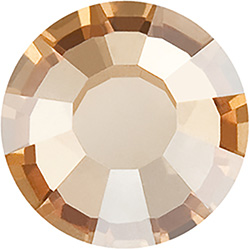 Preciosa Crystal Flat Back VIVA12&reg; Chaton Rose - 20SS GOLDEN HONEY