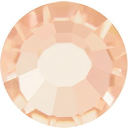 Preciosa Crystal Flat Back VIVA12&reg; Chaton Rose - 06SS LIGHT PEACH