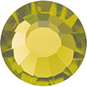 Preciosa Crystal Flat Back Hotfix VIVA12&reg; Chaton Rose - 05SS OLIVINE
