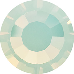 Preciosa Crystal Flat Back Hotfix VIVA12&reg; Chaton Rose - 05SS OPAL CHRYSOLITE