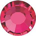Preciosa Crystal Flat Back VIVA12® Chaton Rose - 12SS RUBY